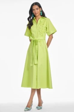 WILLOW DRESS - PERIDOT 9 WILLOW DRESS - PERIDOT -SACHIN & BABI Clothes S253D29 321 3