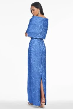 THE HUG SHAWL - MOONBEAM -SACHIN & BABI Clothes S253G39 693 FRENCHBLUE 6