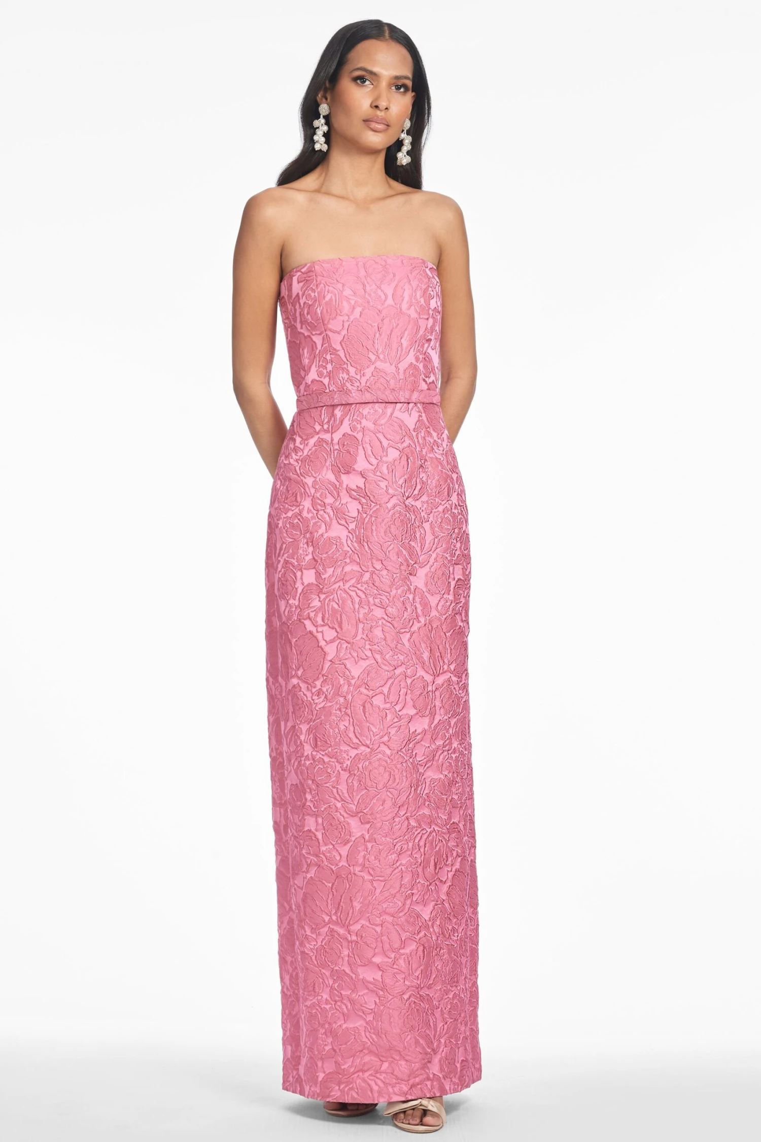 SOPHIA GOWN - ROSE PINK 2 SOPHIA GOWN - ROSE PINK - Image 2