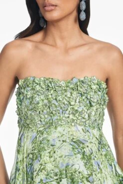 AMES GOWN - PERIDOT BOUQUET -SACHIN & BABI Clothes S253G42 334 7
