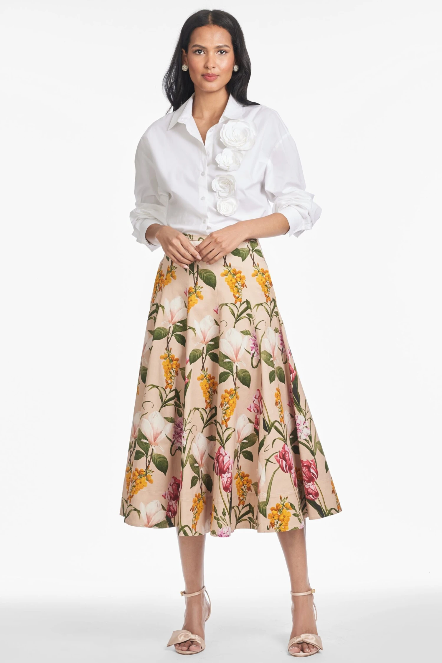 TRIXIE SKIRT - FRENCH BRISTRE BLOSSOMS 3 TRIXIE SKIRT - FRENCH BRISTRE BLOSSOMS - Image 3
