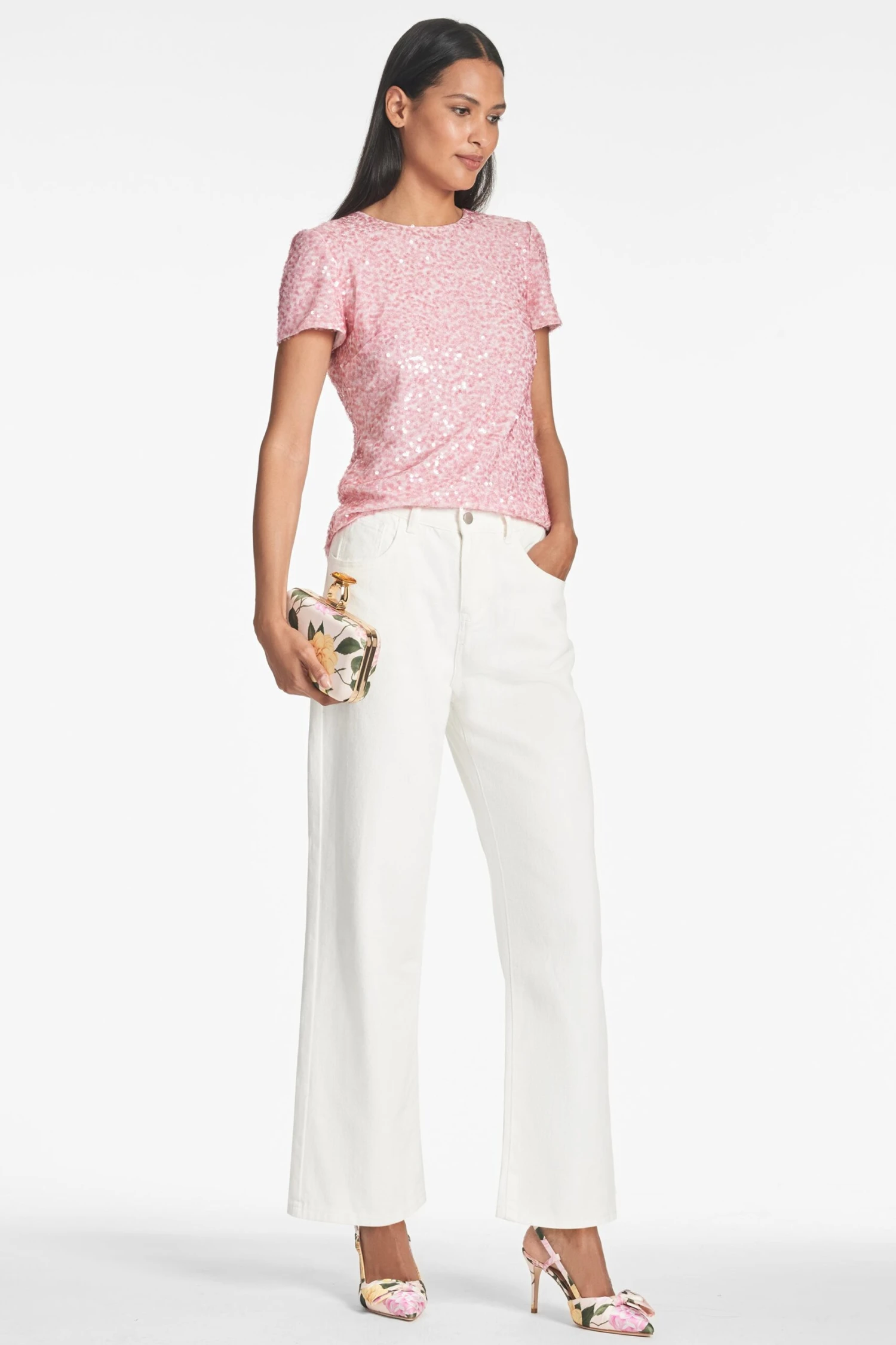 Veronica Top - Petal Pink 2 Veronica Top - Petal Pink - Image 2