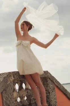 Cort Dress - Ivory -SACHIN & BABI Clothes SB CAMERARAW0644 Edit 2