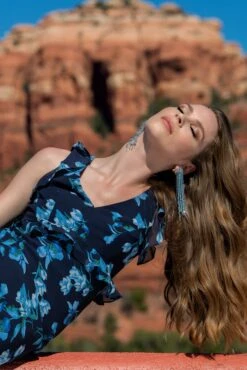 MAGDELAINE GOWN - POSEIDON VENETIAN PETAL -SACHIN & BABI Clothes SBSEDONABESTRAW1889 Edit