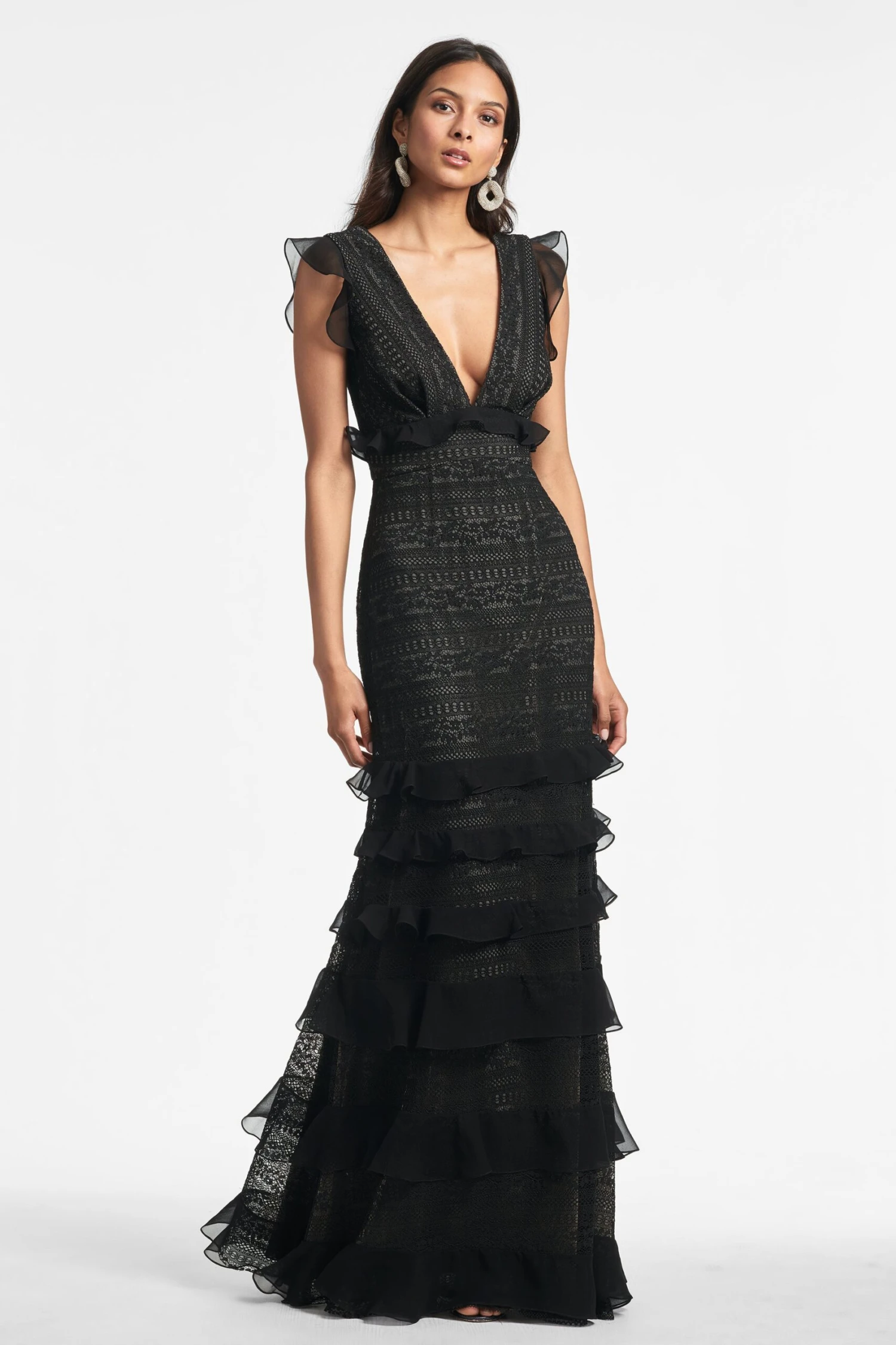 Serafina Gown - Black 1 Serafina Gown - Black