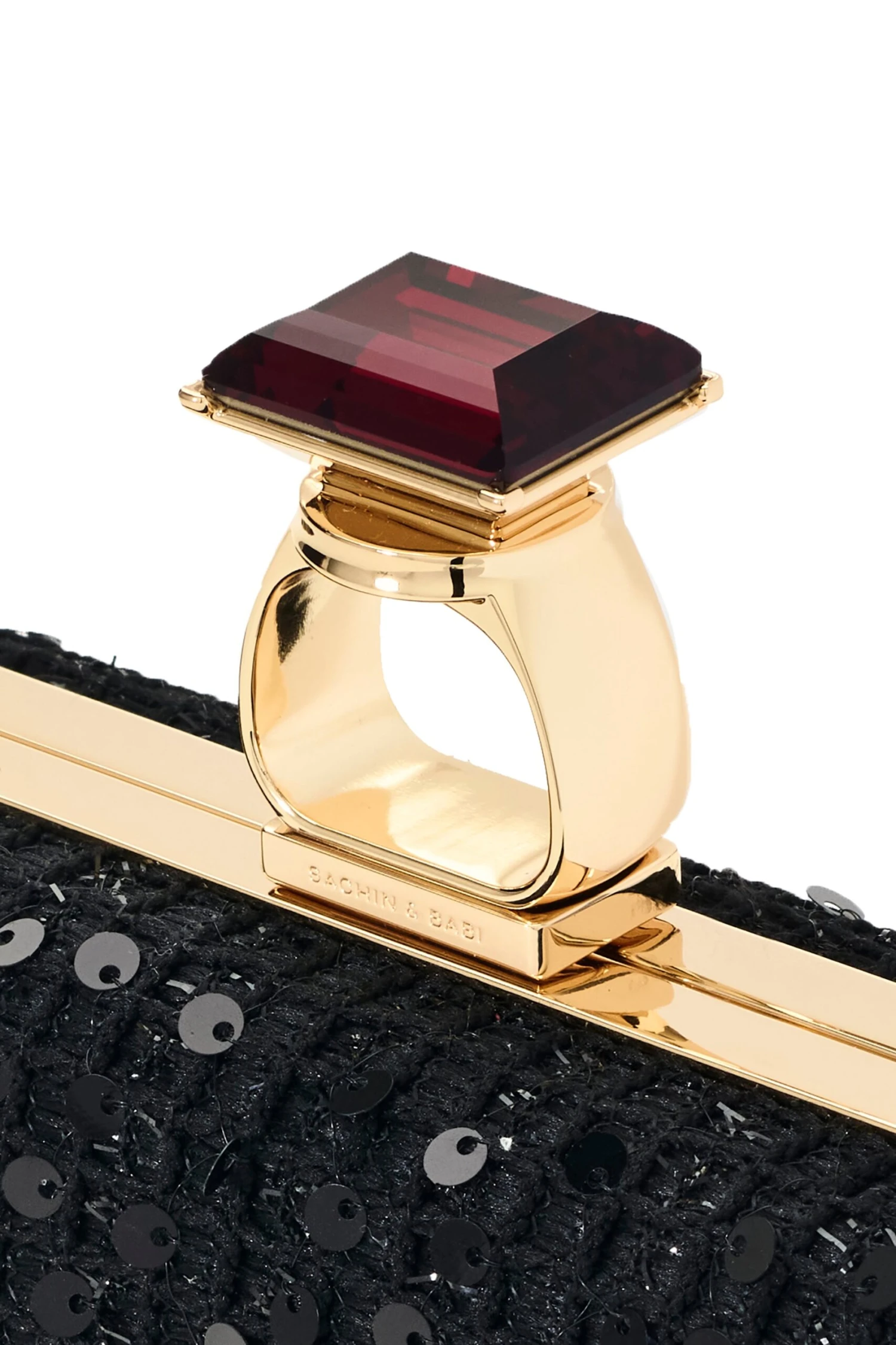 ON THE ROCKS CLUTCH - BLACK 4 ON THE ROCKS CLUTCH - BLACK - Image 4