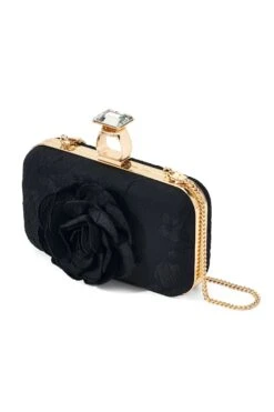 ON THE ROCKS WITH ROSE CLUTCH - BLACK -SACHIN & BABI Clothes SHOT 02 060 063 24153cac fda5 49f4 86b7 1b42e0c5b588