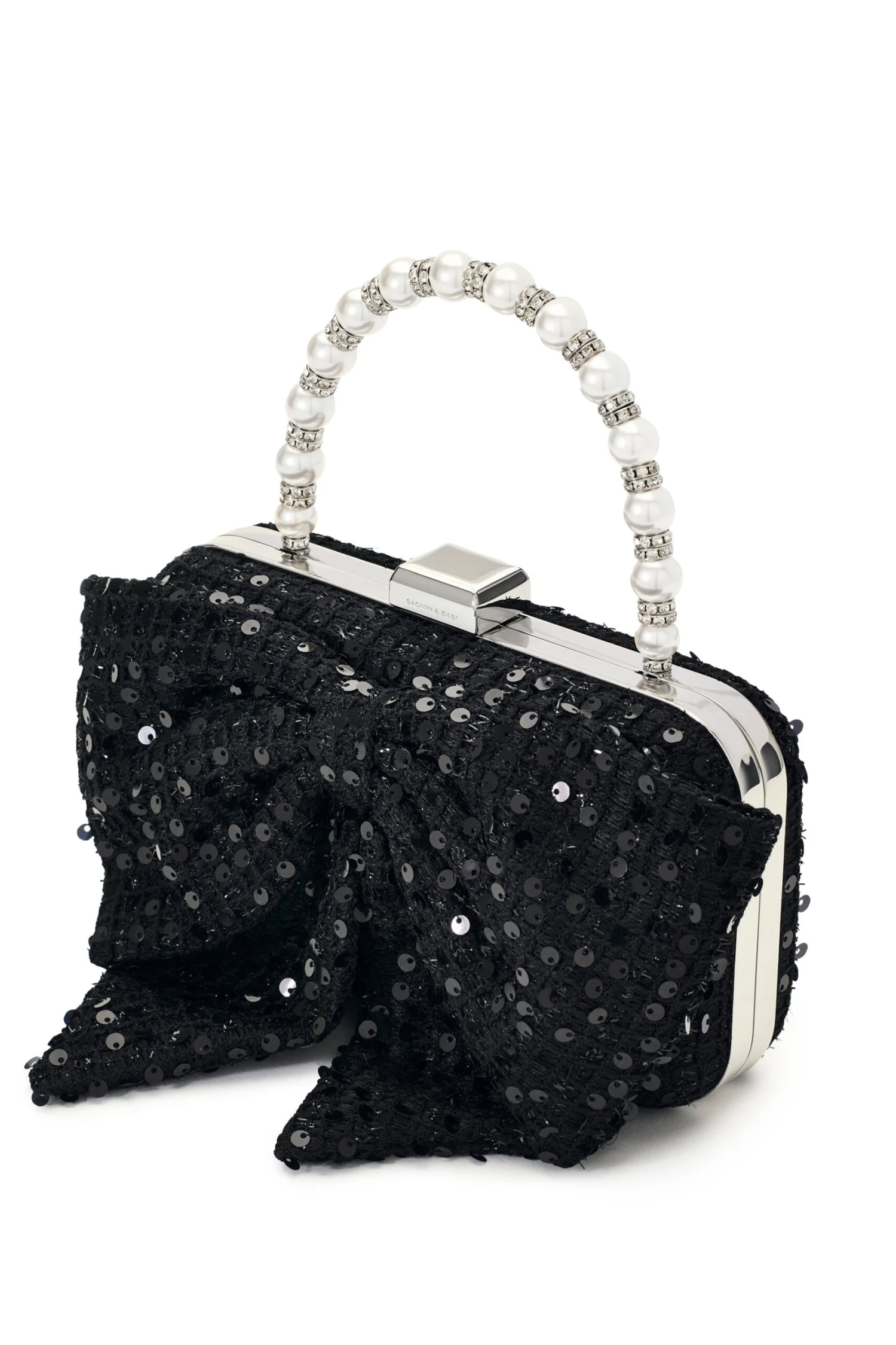 BUBBLY BAG - BLACK SEQUINS 2 BUBBLY BAG - BLACK SEQUINS - Image 2