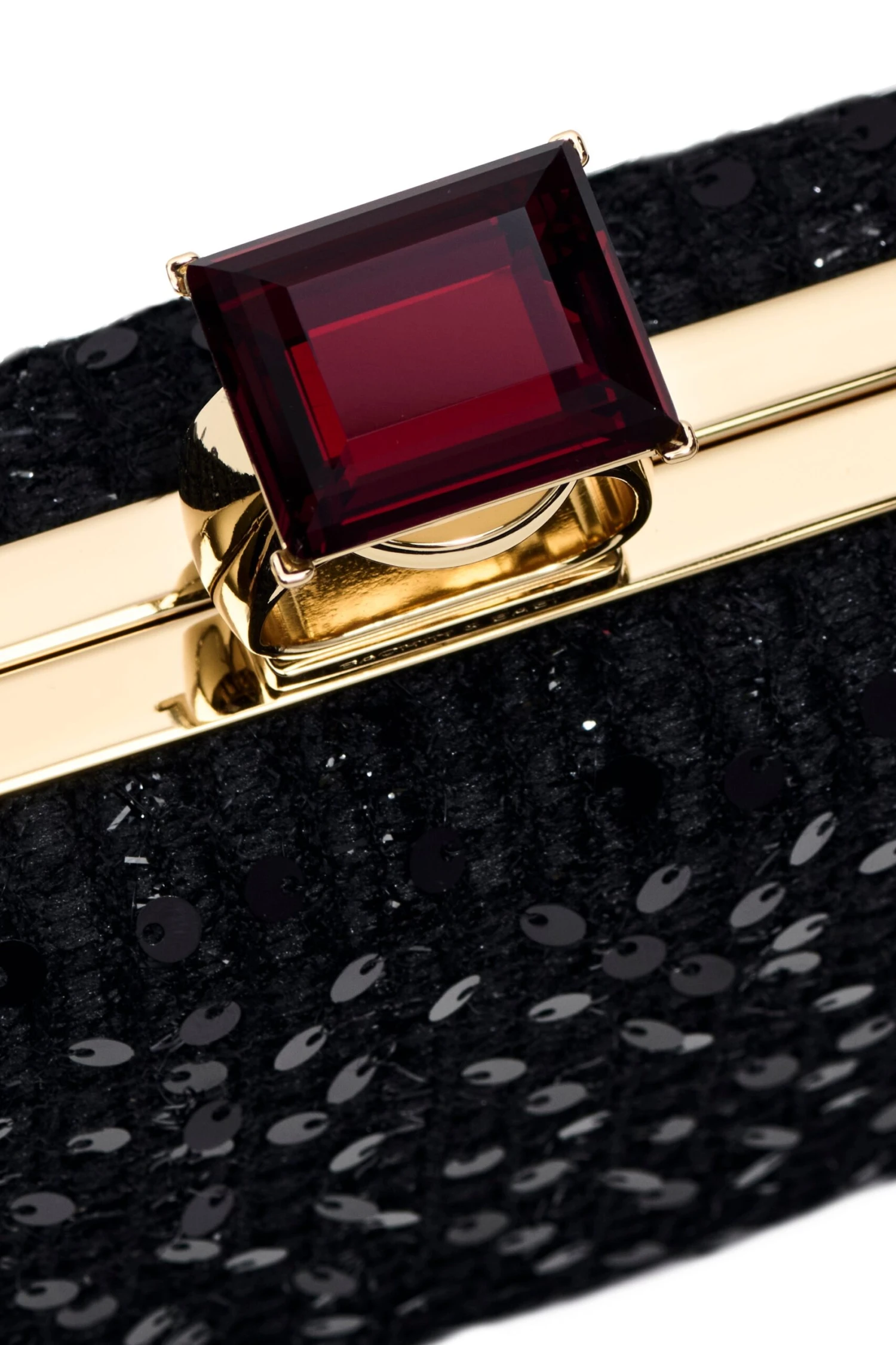 ON THE ROCKS CLUTCH - BLACK 2 ON THE ROCKS CLUTCH - BLACK - Image 2