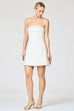 DAPHNE DRESS - ALABASTER