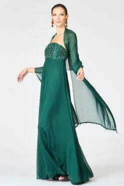 EMBELLISHED MONACO GOWN - FOREST GREEN 14 EMBELLISHED MONACO GOWN - FOREST GREEN -SACHIN & BABI Clothes SHOT 127 040 d6325b2a 9f75 440e 97cf 1cd558a07cba