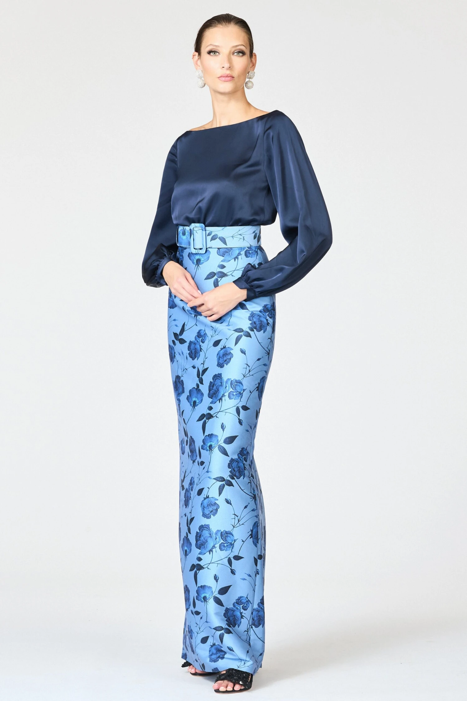 ASTOR GOWN - WILD STEEL ROSES 3 ASTOR GOWN - WILD STEEL ROSES - Image 3