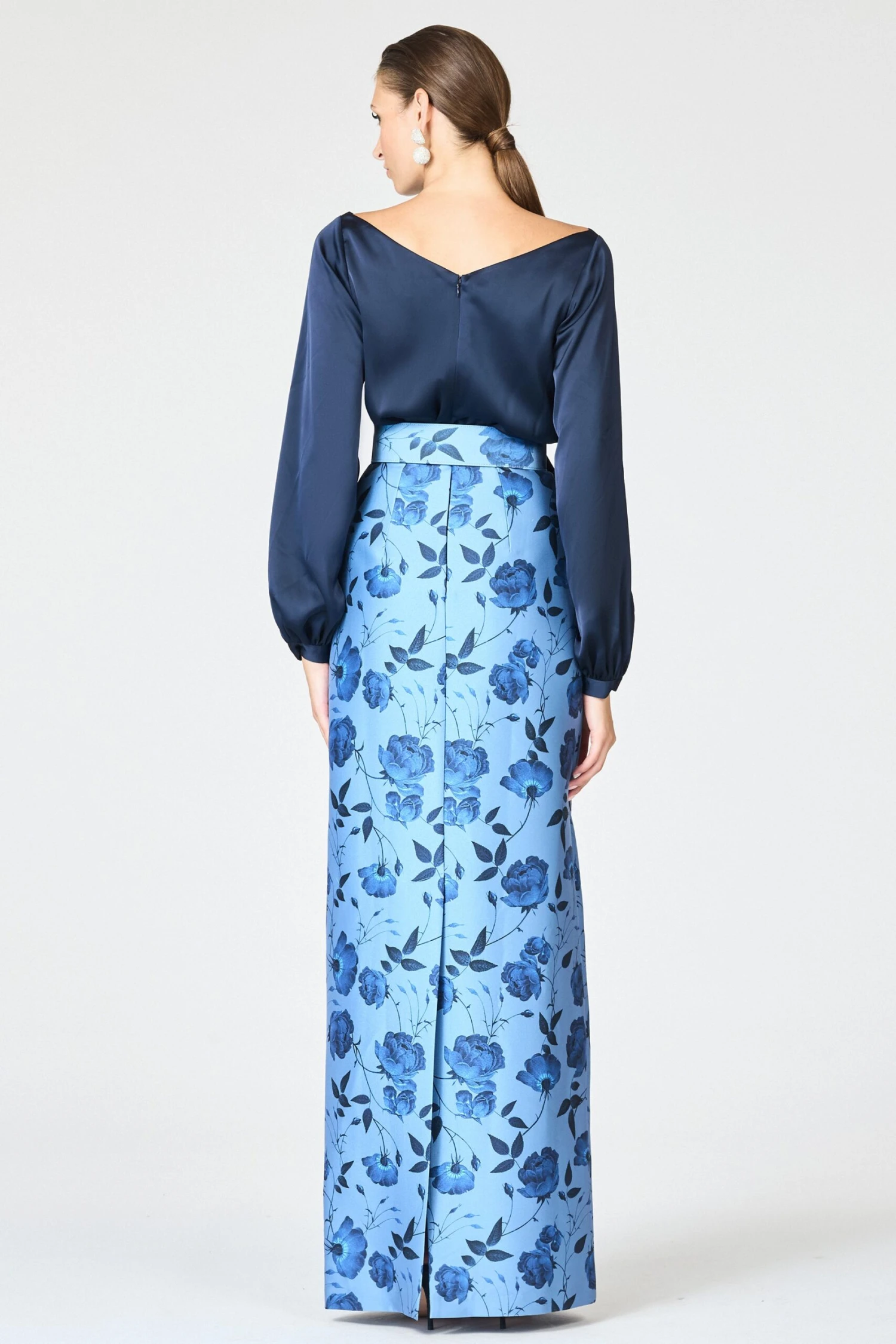 ASTOR GOWN - WILD STEEL ROSES 4 ASTOR GOWN - WILD STEEL ROSES - Image 4