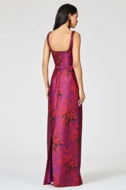 LANA GOWN - RASPBERRY BOUQUET -SACHIN & BABI Clothes SHOT 14 061 e057a653 cbc6 411d 8d90 3a4017cac3b5