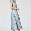 JACKIE DRESS - PEWTER GARDENS