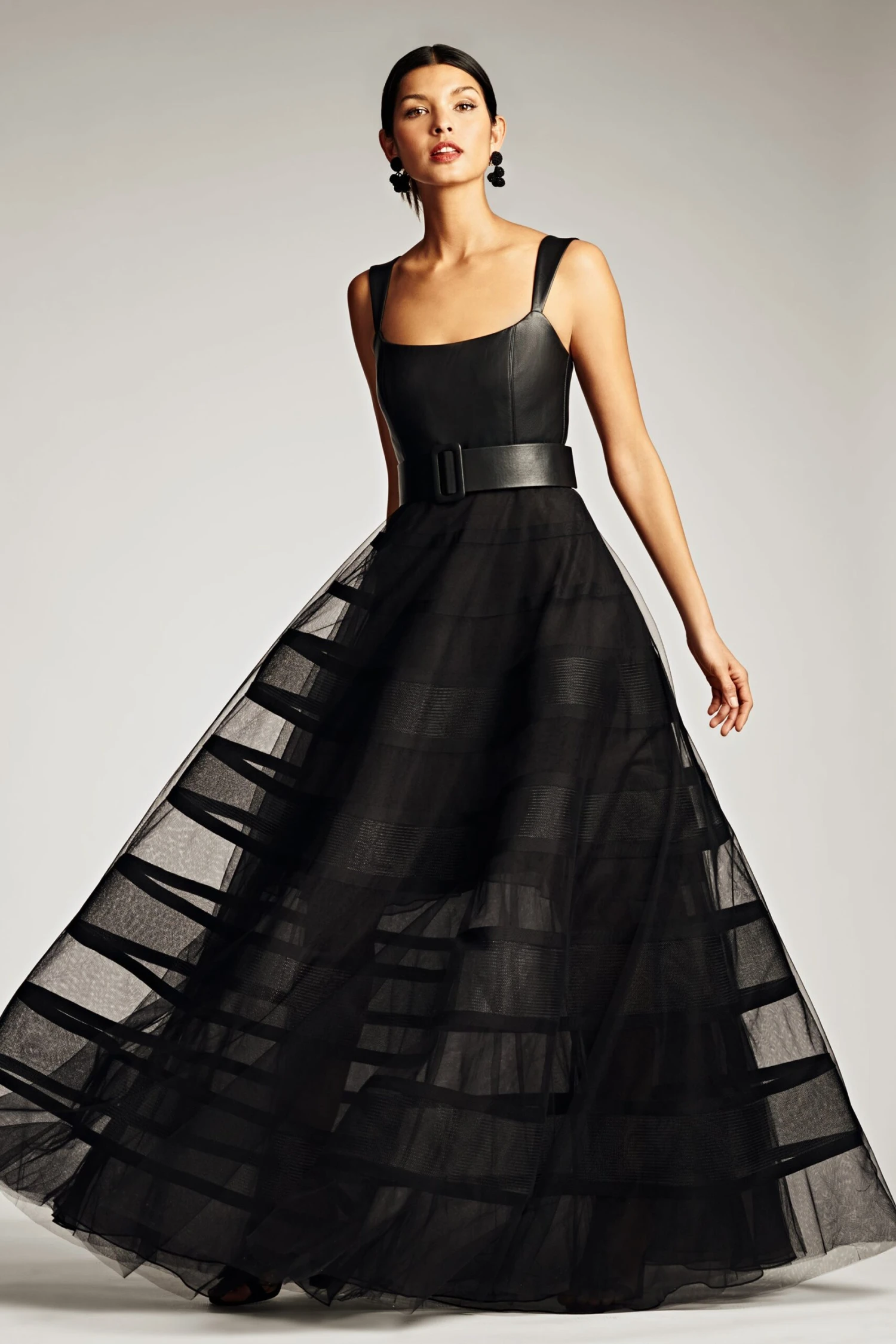 Veruca Gown - Black 1 Veruca Gown - Black