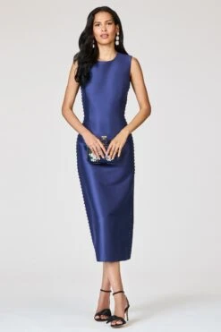 ALBA DRESS - WASHED INDIGO