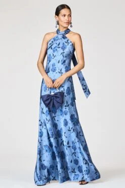 LAURANT GOWN - WILD STEEL ROSES