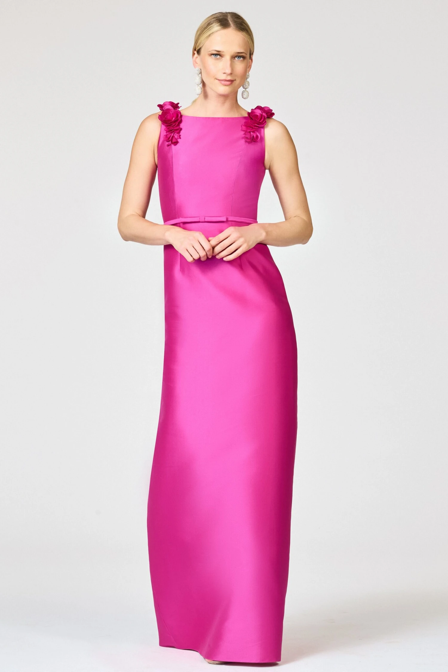 THEA GOWN - MAGENTA 3 THEA GOWN - MAGENTA - Image 3