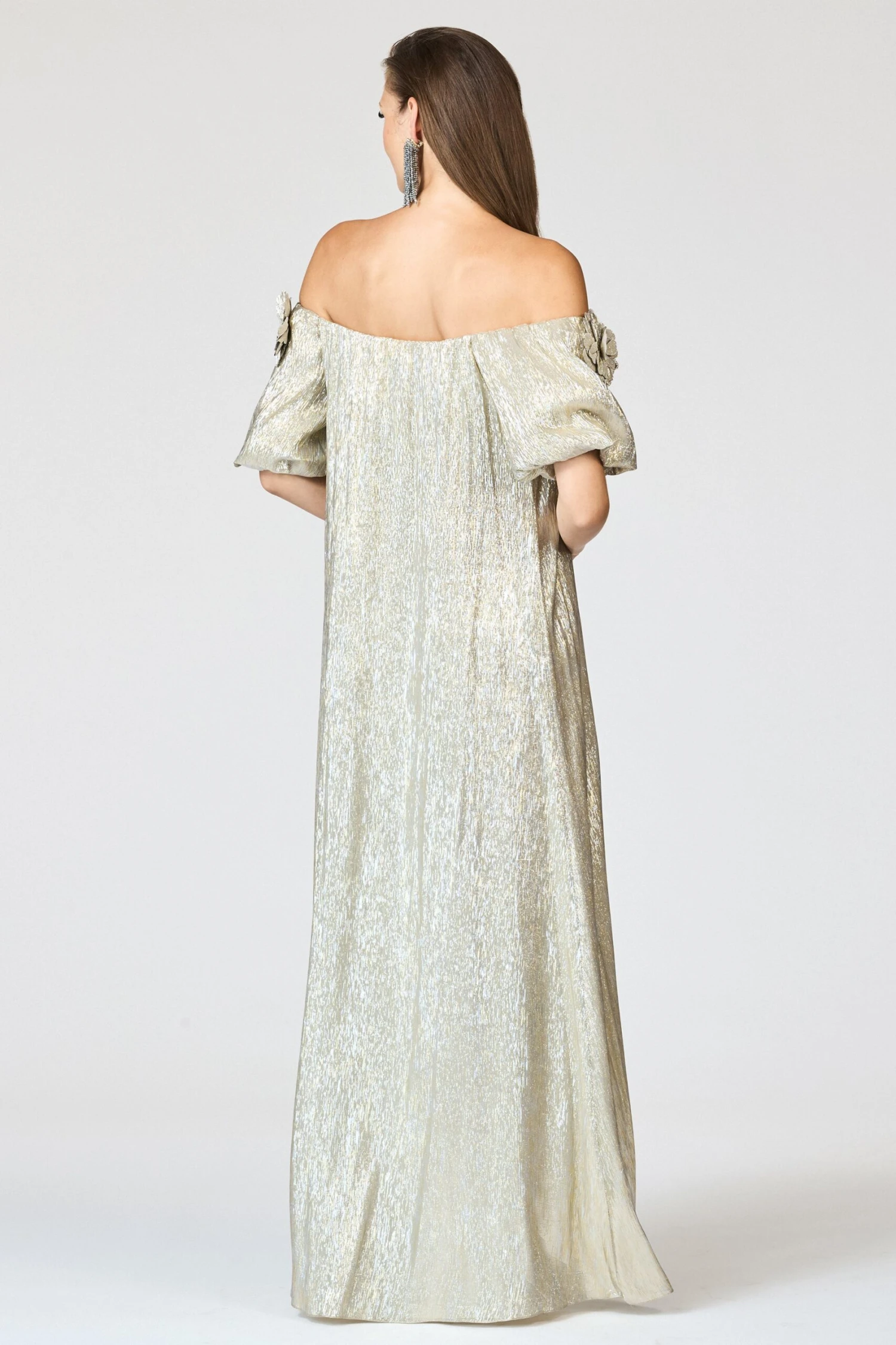 VALENTINA GOWN - METALLIC 5 VALENTINA GOWN - METALLIC - Image 5