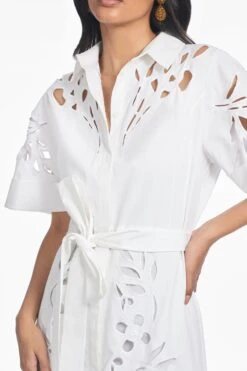 VINCENZA DRESS - WHITE -SACHIN & BABI Clothes T251D07 100 6