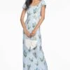 GRACE GOWN - CLOUD BLUE PANICLE