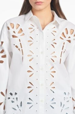 ASHER TOP - WHITE 7 ASHER TOP - WHITE -SACHIN & BABI Clothes T251T01 100 10