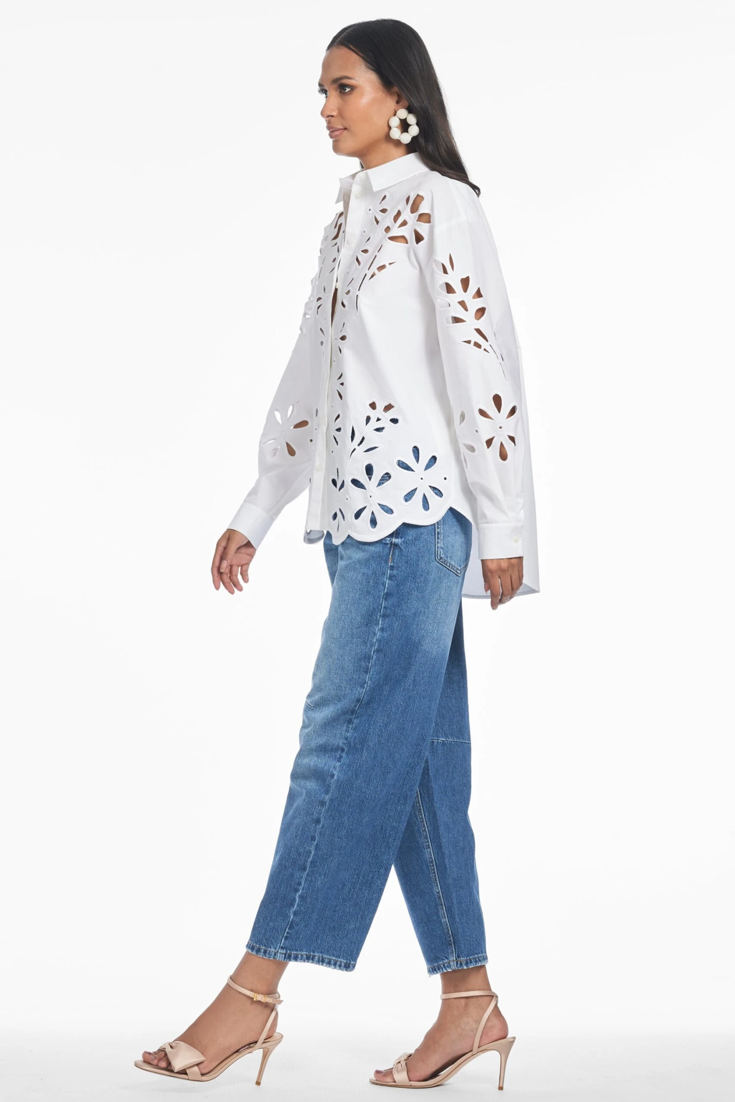 ASHER TOP - WHITE 2 ASHER TOP - WHITE - Image 2