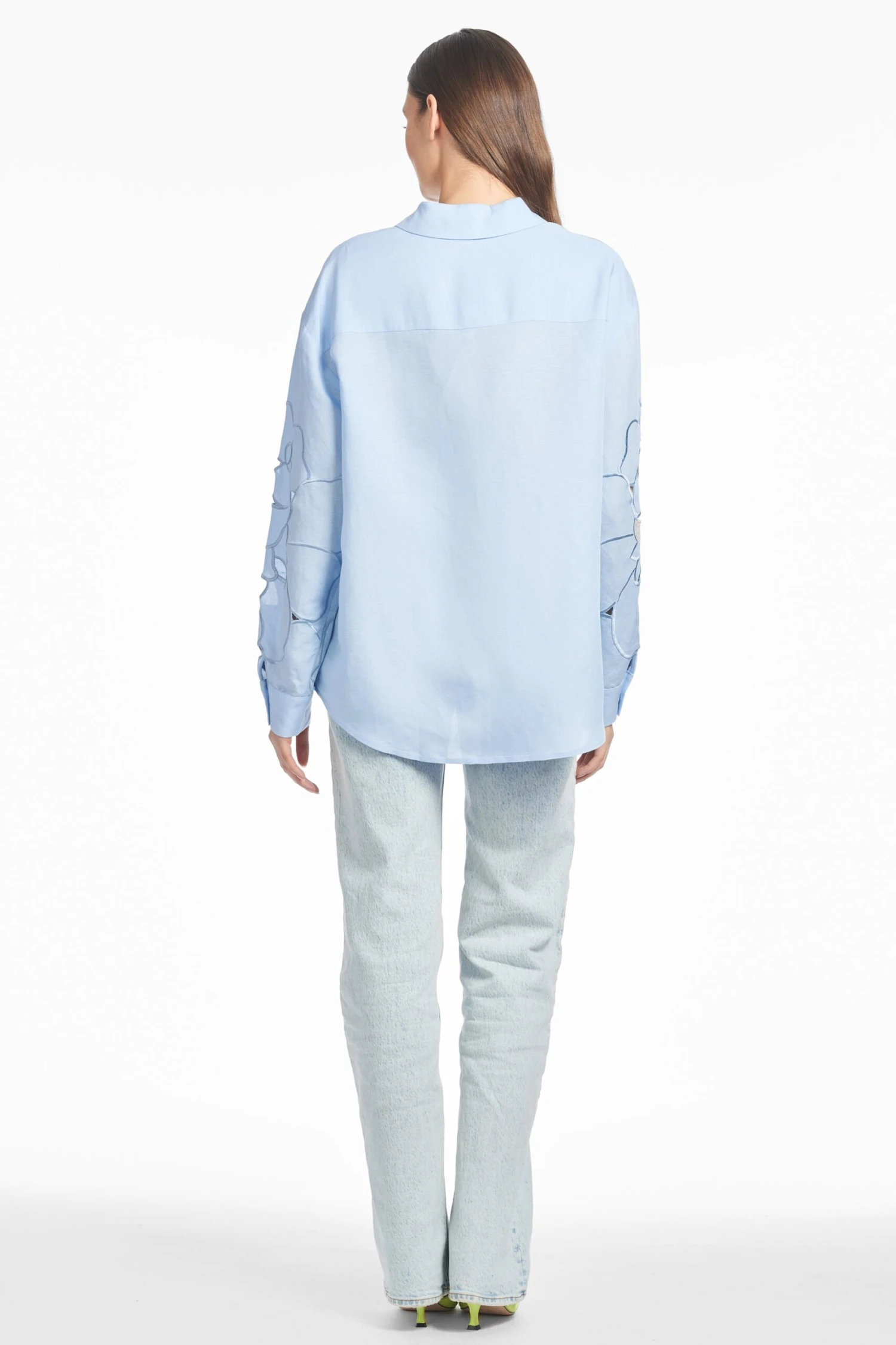 HALSEY TOP - DELFT BLUE 5 HALSEY TOP - DELFT BLUE - Image 5