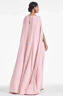 Vittoria Gown - Morganite/Ruby -SACHIN & BABI Clothes VITTORIAGOWN MORGANITE RUBY BACK