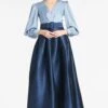 Zoe Gown - Slate/Navy