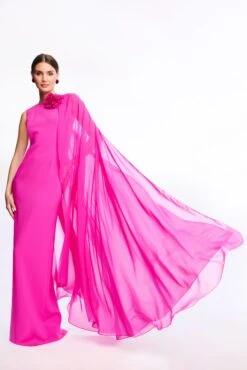 CHIARA GOWN - CERISE